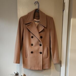 Calvin Klein Women's Camel Peacoat